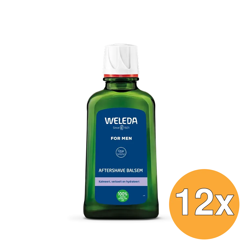 12x Weleda Men Aftershave Balsem (100 ml)