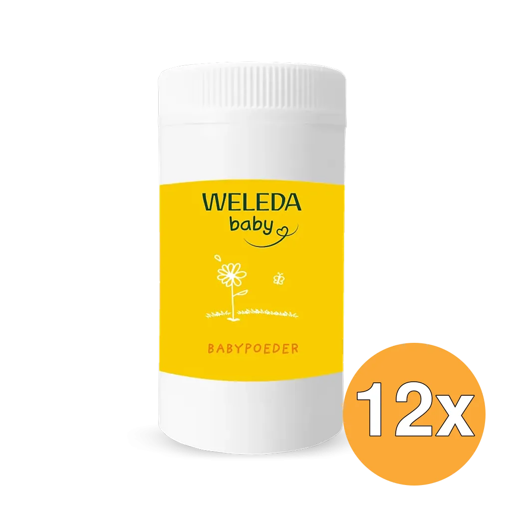 12x WELEDA Baby poeder (20 gr)