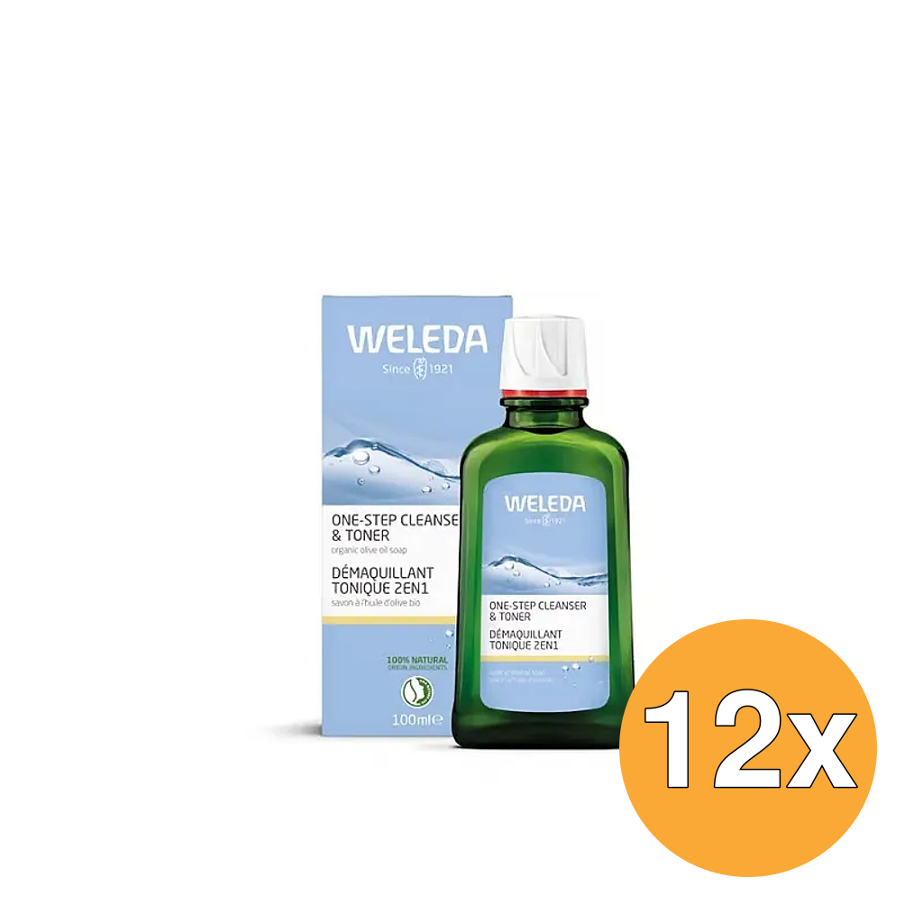 12x WELEDA 2-in-1 Reiniging (100 ml)