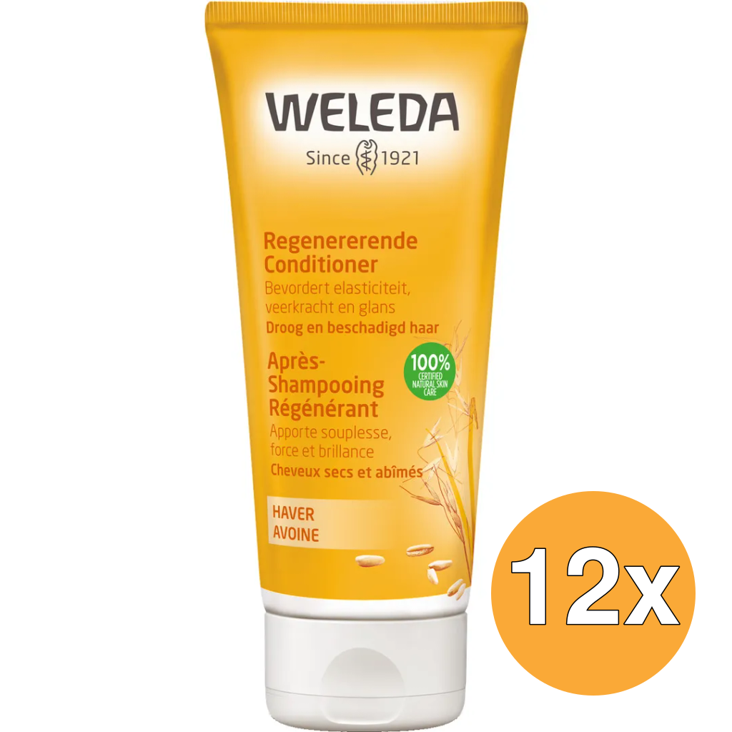 12x WELEDA Haver herstellende conditioner (200 ml)