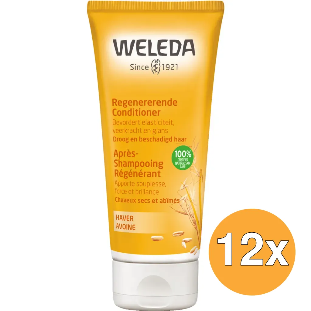 12x WELEDA Haver herstellende conditioner (200 ml)