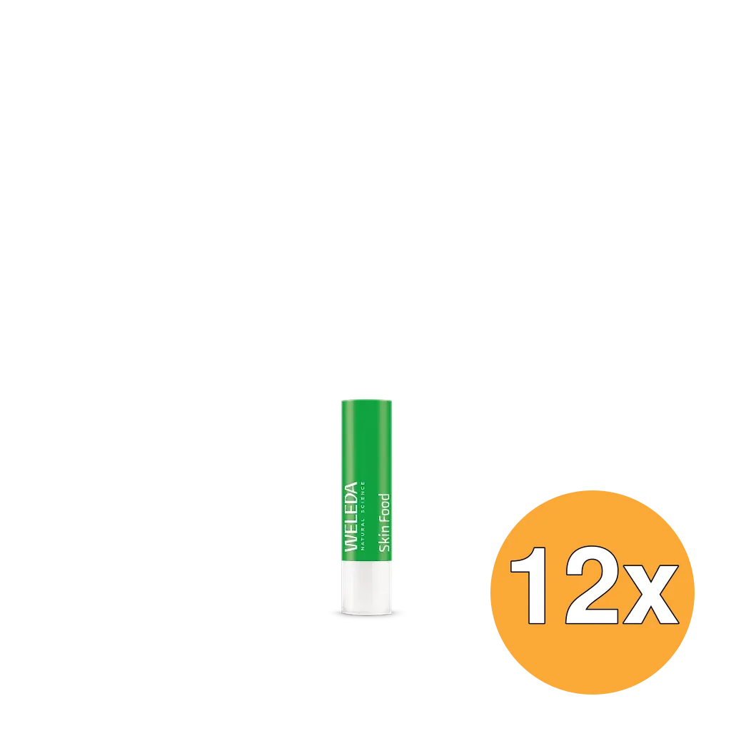 12x Weleda Skin Food Lip Butter Stick (4,8 gr)