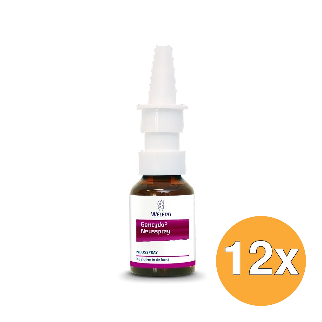 12x WELEDA Gencydo neusspray (20 ml)