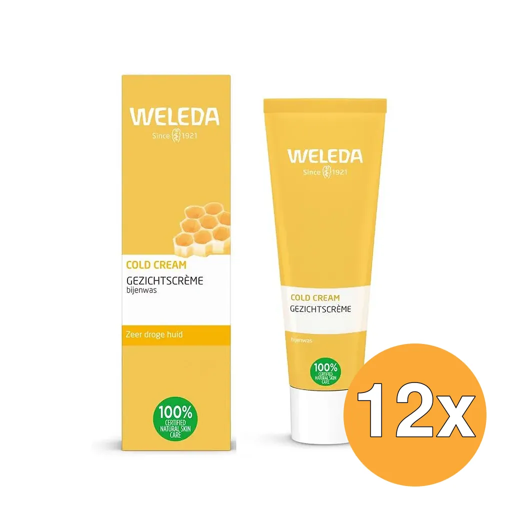 12x Weleda Cold Cream Gezichtscreme (30 ml)