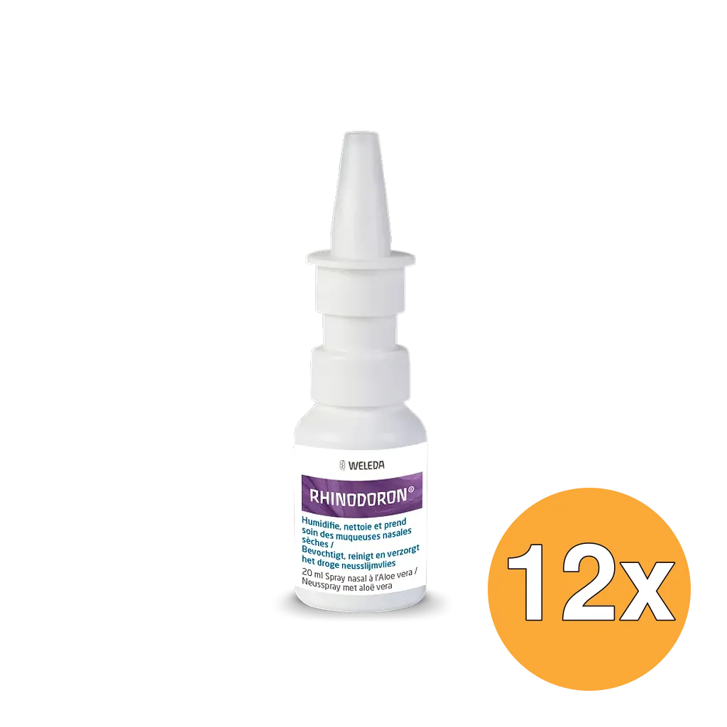 12x WELEDA Rhinodoron neusspray (20 ml)