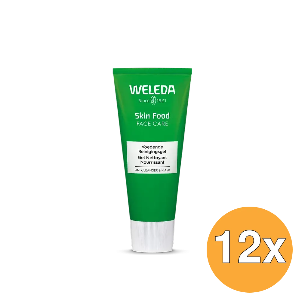 12x WELEDA Skin Food Reinigingsgel (75 ml)