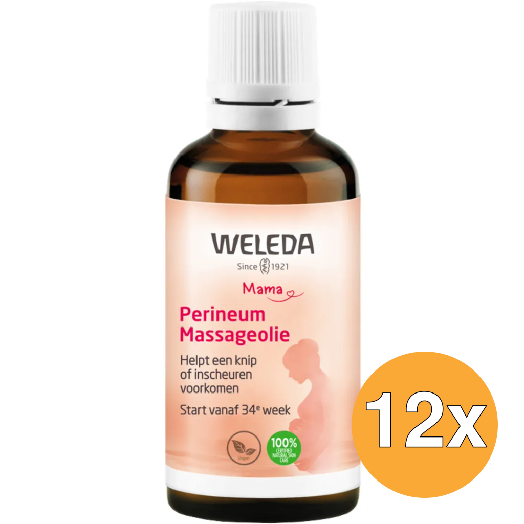 12x WELEDA Perineum masssageolie (50 ml)