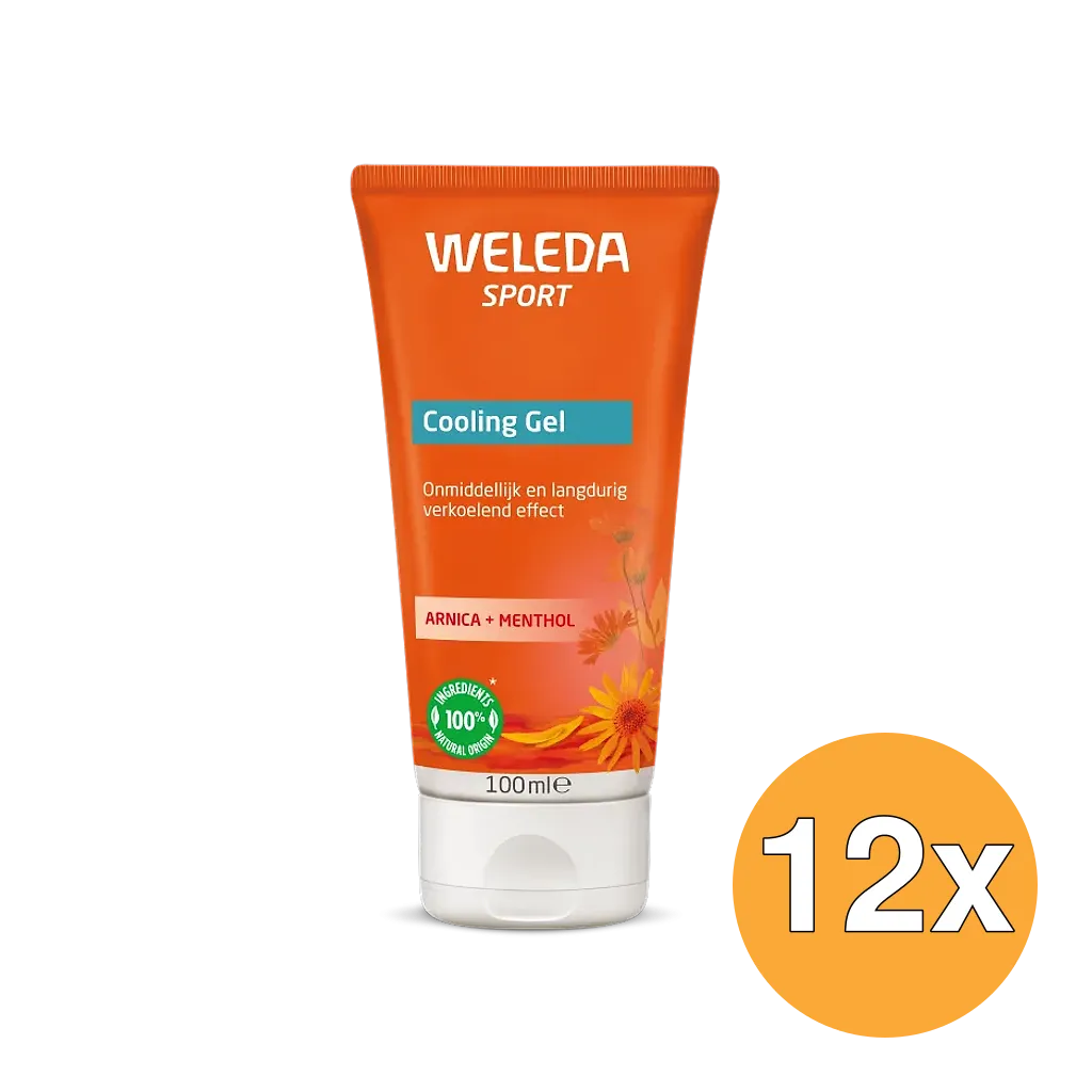 12x Weleda Sport Arnica Cooling Gel (100 ml)