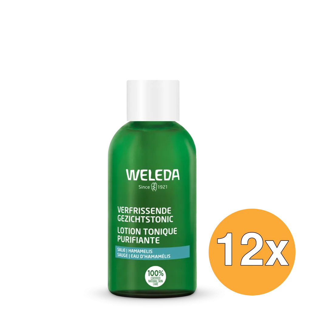 12x WELEDA Gezichtstonic verfrissend (150 ml)
