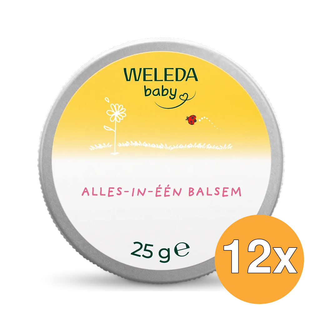 12x WELEDA Calendula alles-in-een balsem (25 gr)