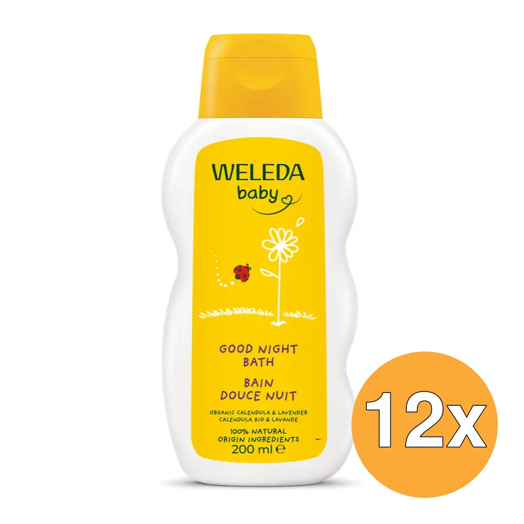 12x WELEDA Calendula Relax Cremebad (200 ml)