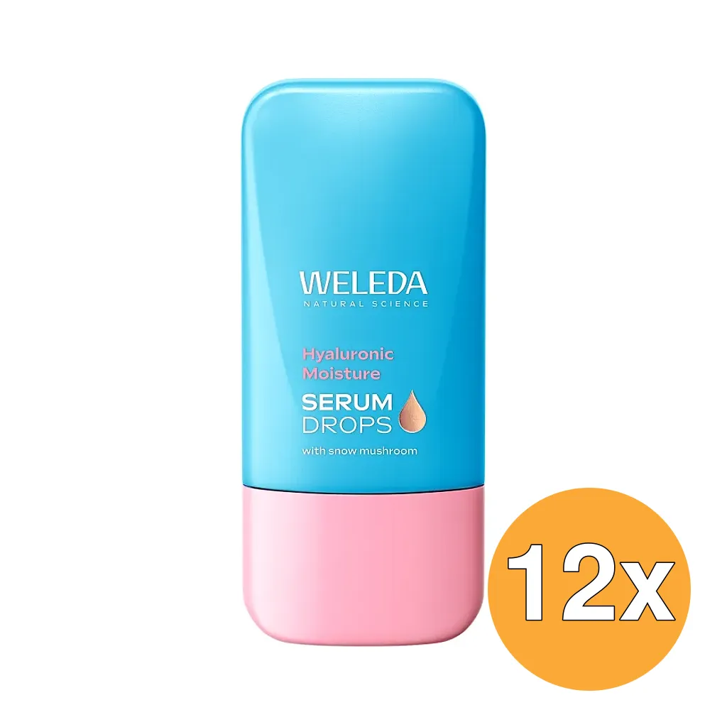 12x WELEDA Hyaluronic Boost Serum Drops (30 ml)