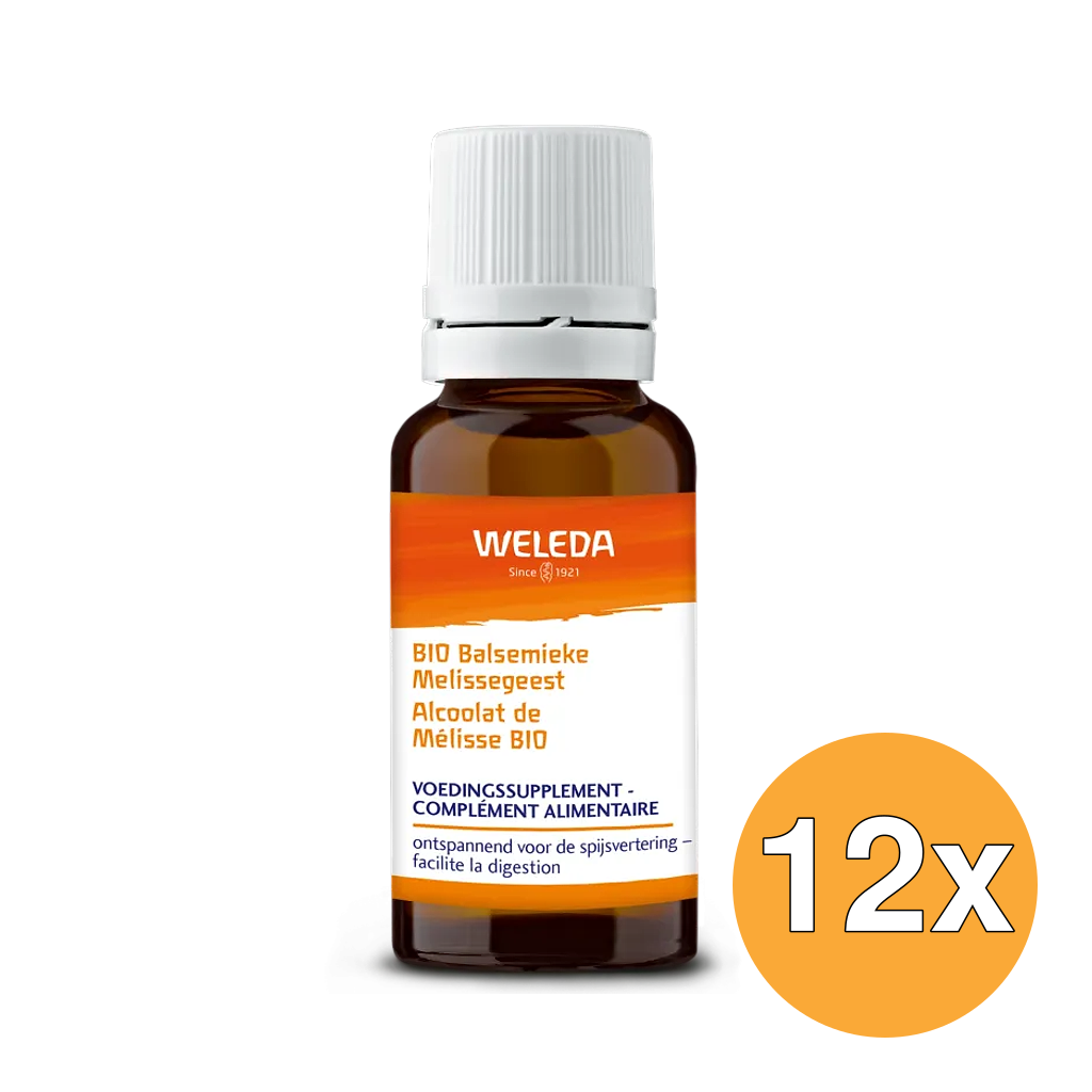 12x WELEDA Balsemieke melissegeest (50 ml)