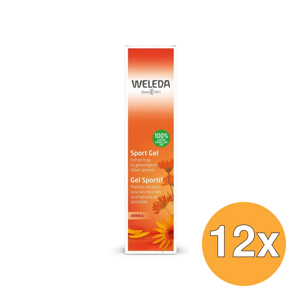 12x WELEDA Arnica sport gel (25 gr)