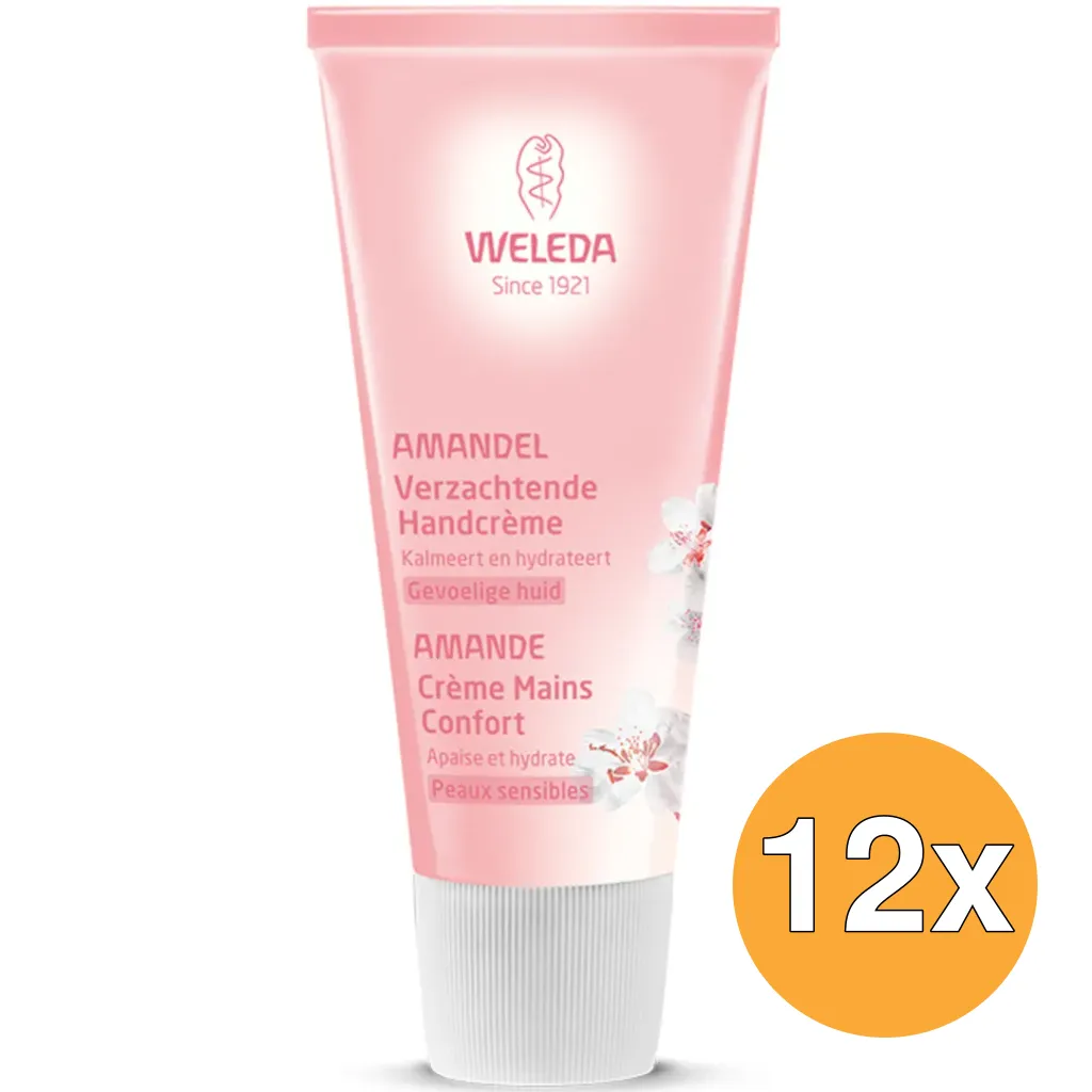 12x WELEDA Verzachtende handcreme (50 ml)