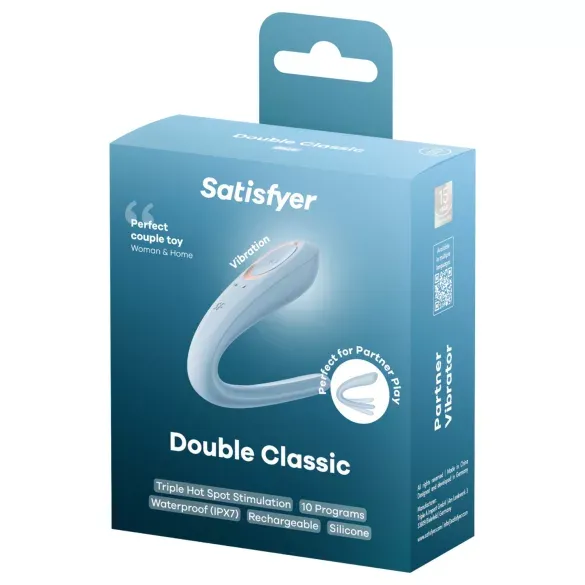 Satisfyer Vibrator Double Classic (1 stuk)