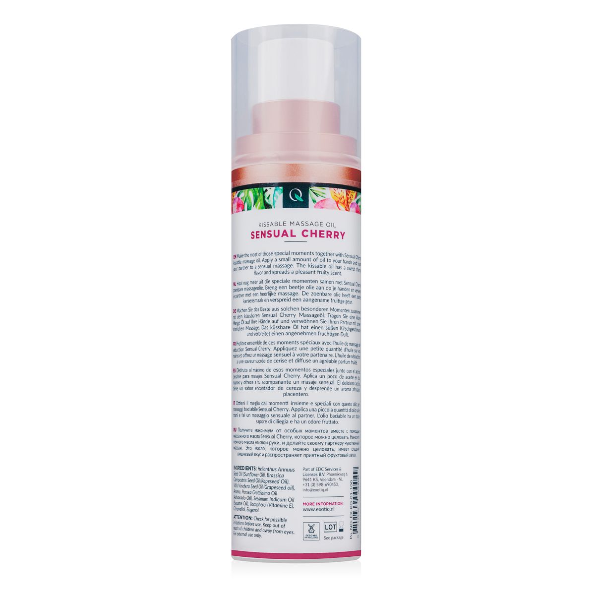 Exotiq Massageolie Sensual Cherry (100 ml) - image 4