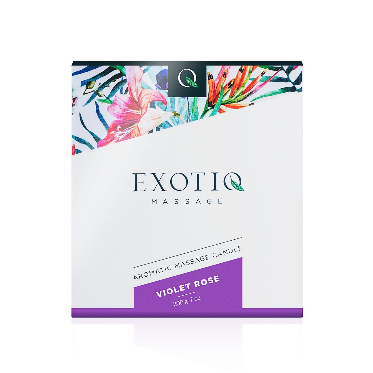 Exotiq Massagekaars Violet Rose (200 gr) - image 3