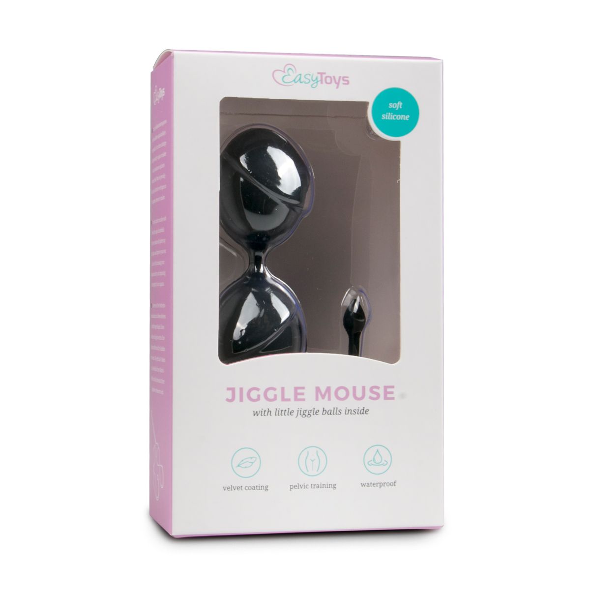 Easytoys Geisha Collection Dubbele vaginaballetjes - zwart (1 stuk)