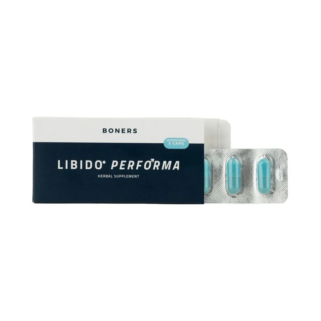 Boners Boners Libido Performa Erectiepillen (5 capsules)
