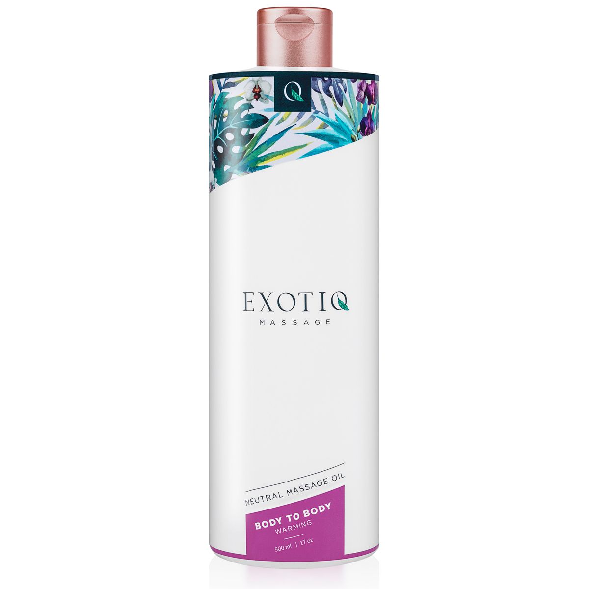 Exotiq Body To Body Verwarmende Massageolie (500 ml)