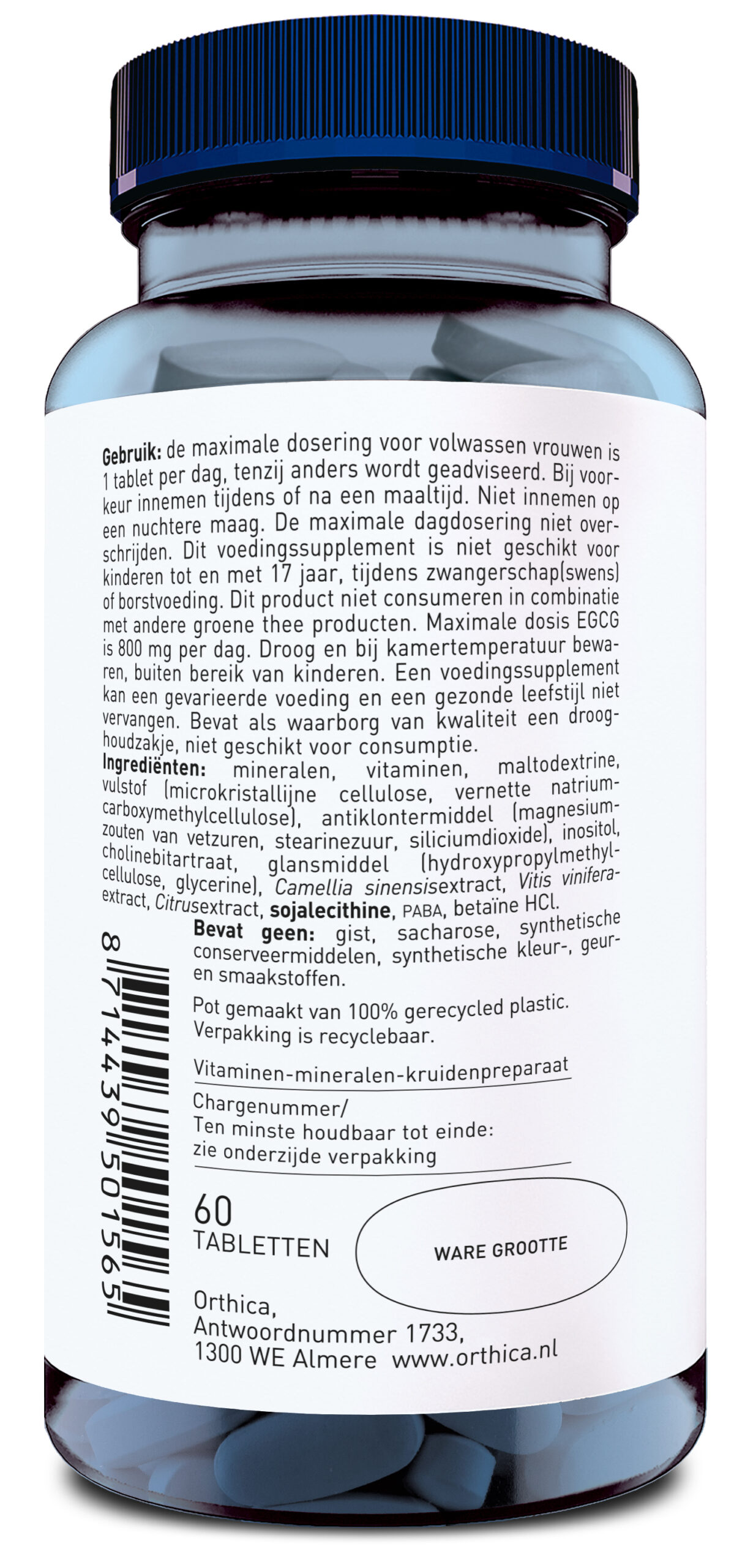 Orthica Multi Strata Fem (60 tabletten)