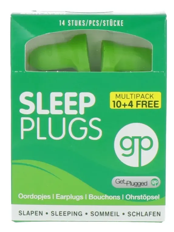 Get Plugged Sleep Plugs (14 stuks)