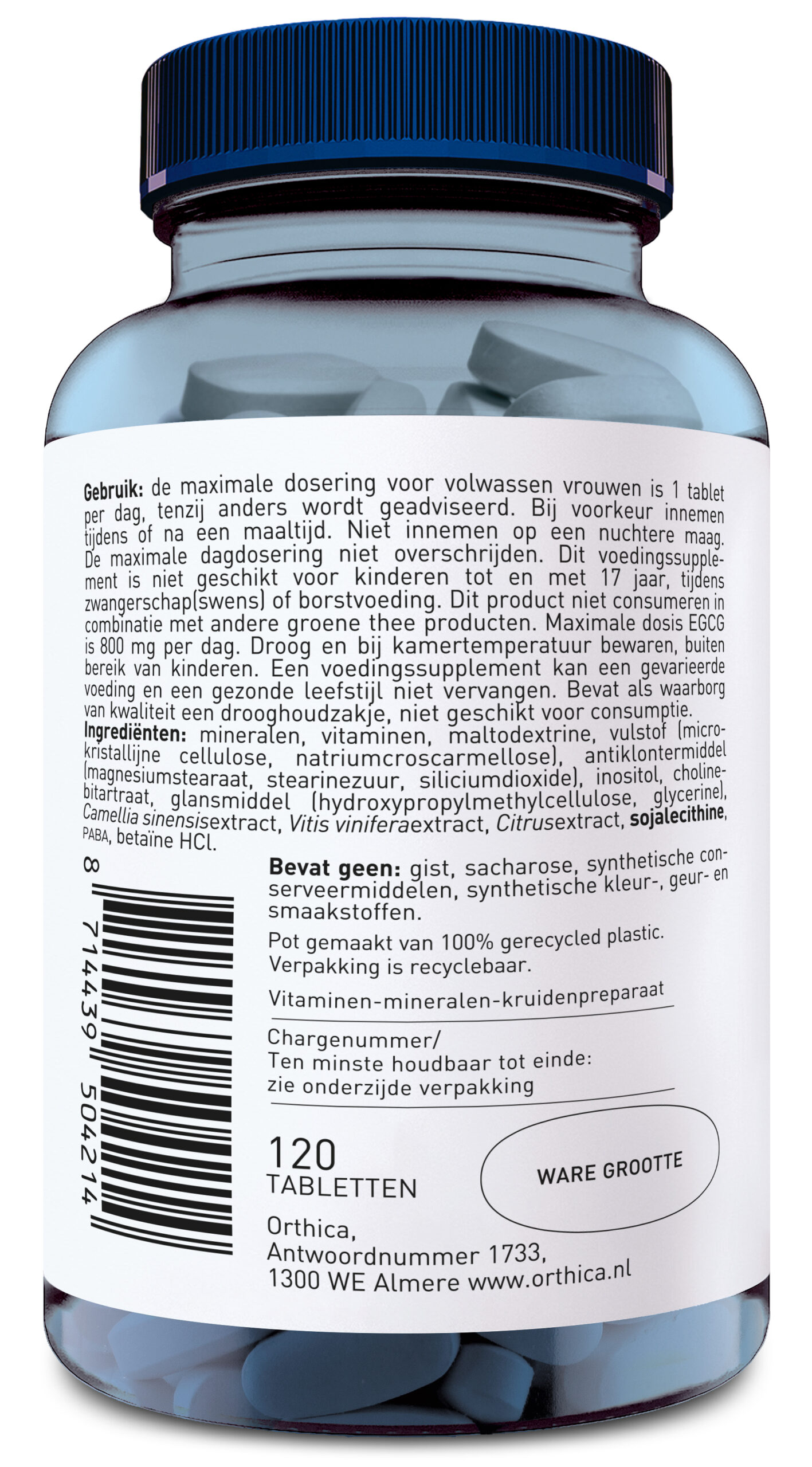 Orthica Multi Strata Fem (120 tabletten)