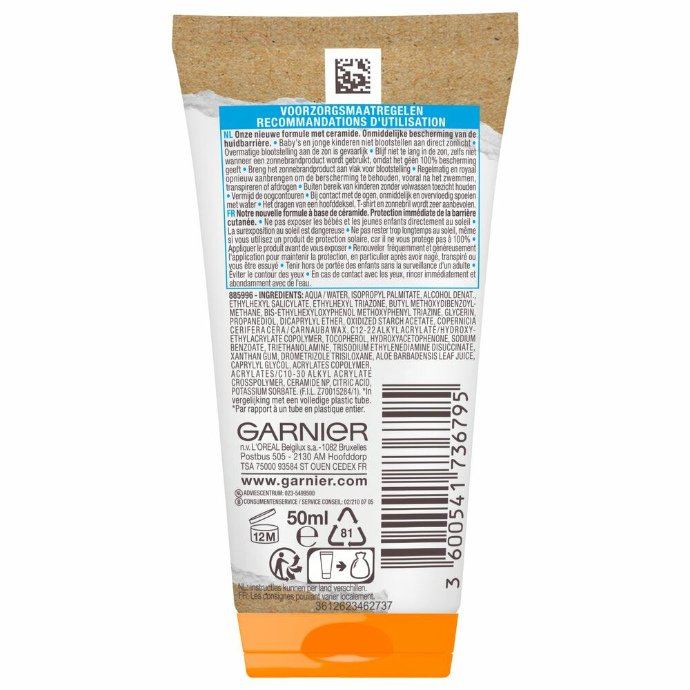 Garnier Ambre Solaire Kids On The Go SPF50+ (50 ml)