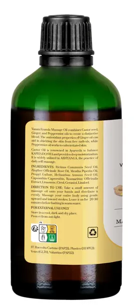 Vanan Eranda Massage Oil (90 ml)