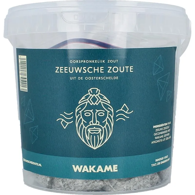Zeeuwsche Zoute Zout Met Wakame In Emmer (1000 gr)