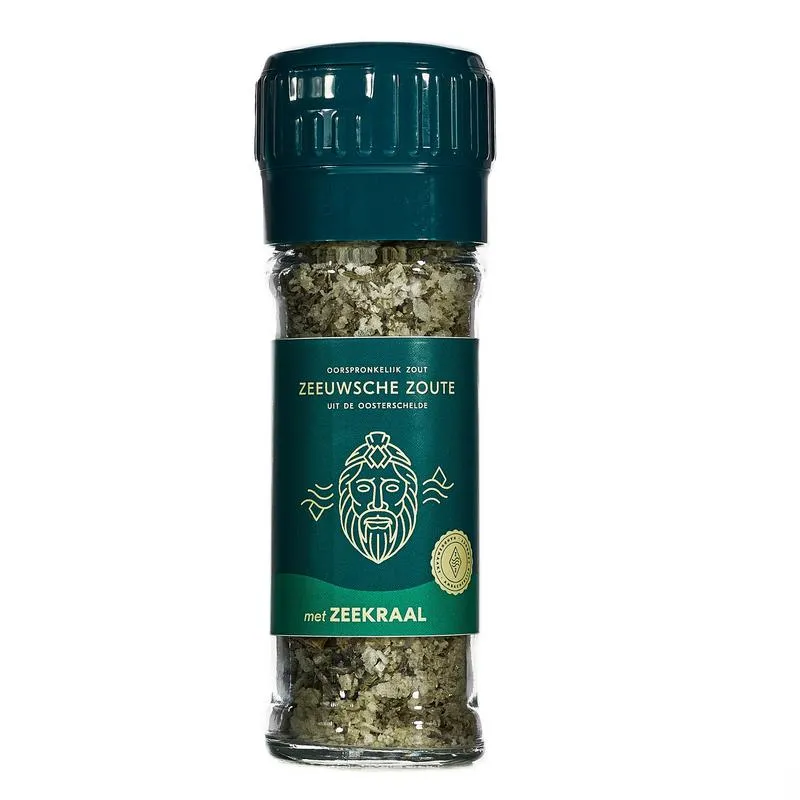Zeeuwsche Zoute Zoutmolen Zout Met Zeekraal (50 gr)