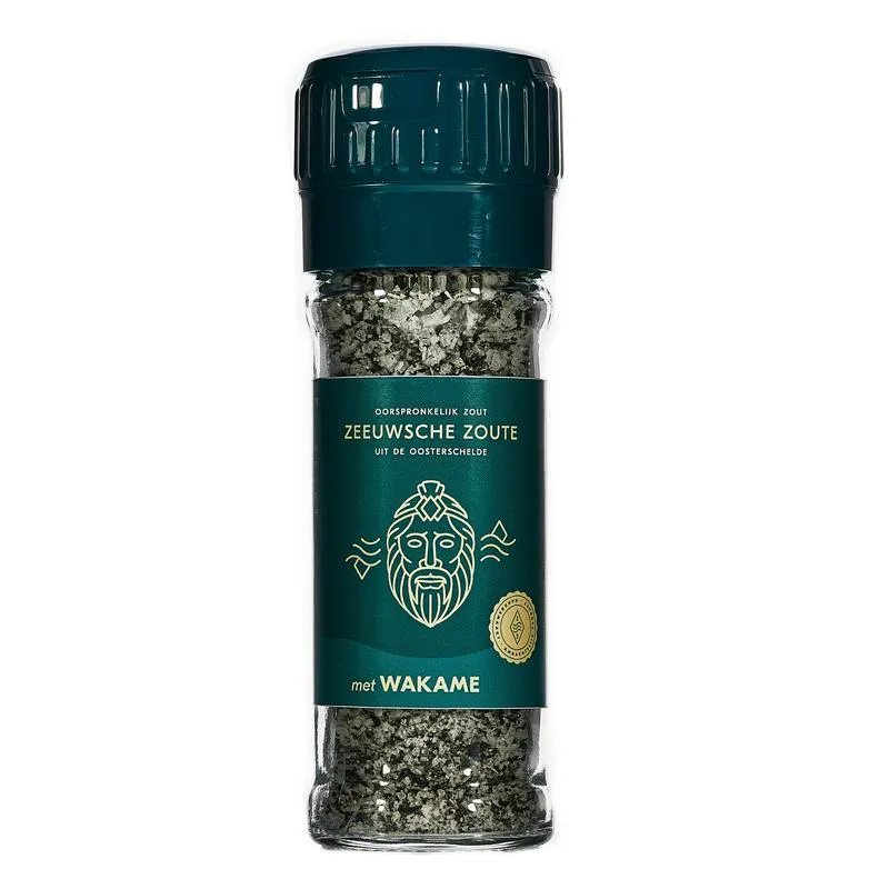 Zeeuwsche Zoute Zoutmolen Zout Met Wakame (50 gr)