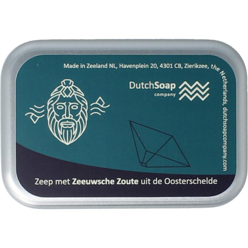 Zeeuwsche Zoute Zeep In Aluminium Travel Case (1 stuk)