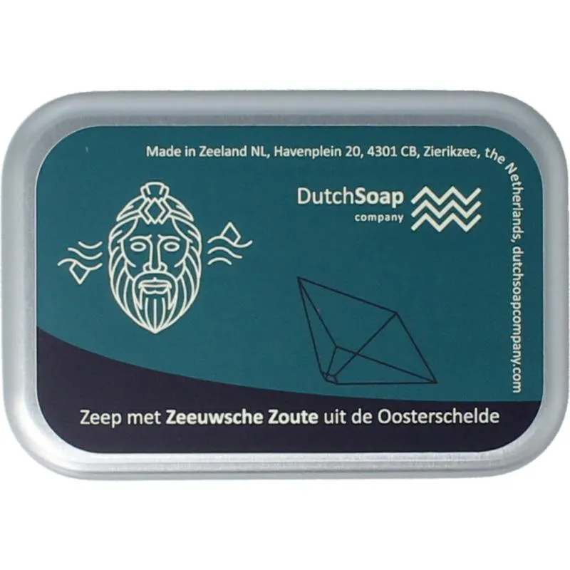 Zeeuwsche Zoute Zeep In Aluminium Travel Case (1 stuk)