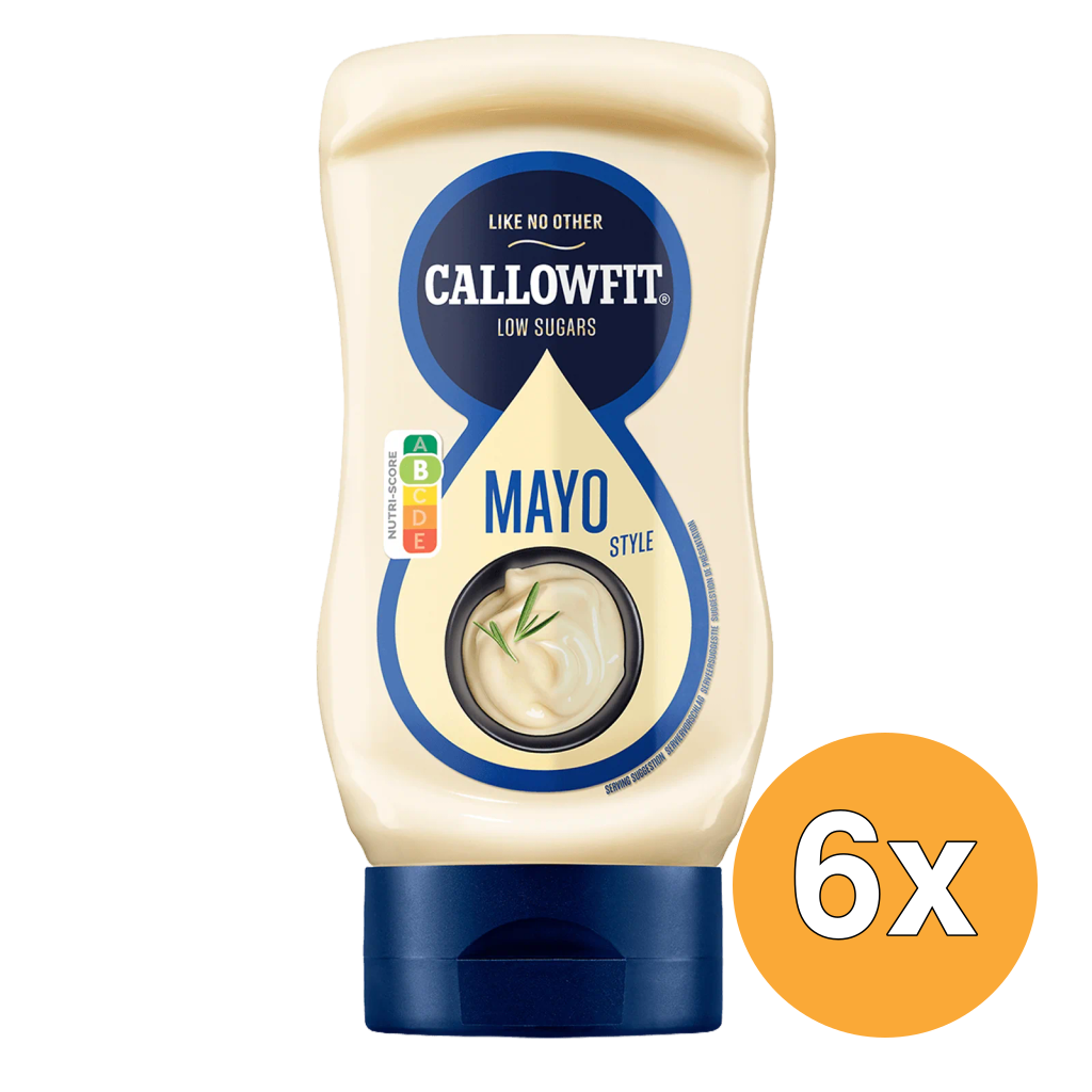 6x Callowfit Mayo Style Sauce (300 ml)