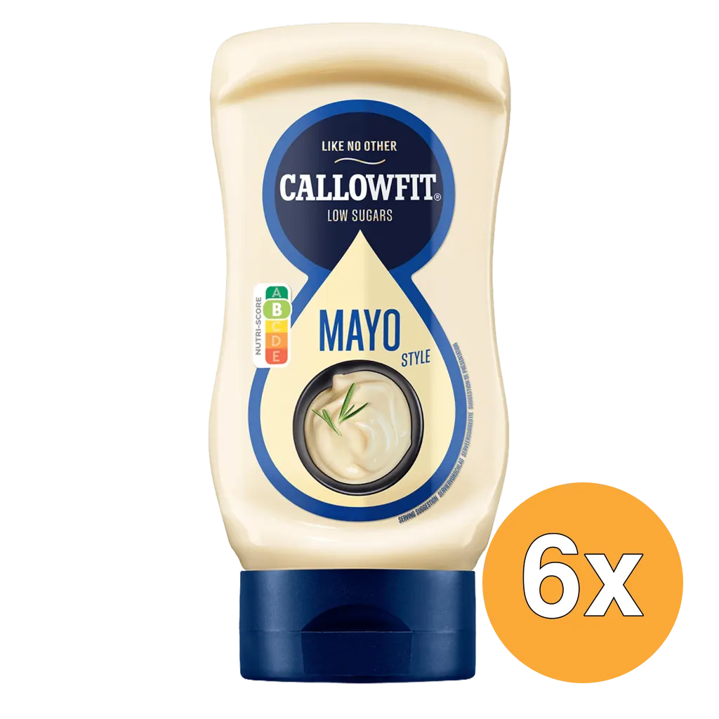 6x Callowfit Mayo Style Sauce (300 ml)