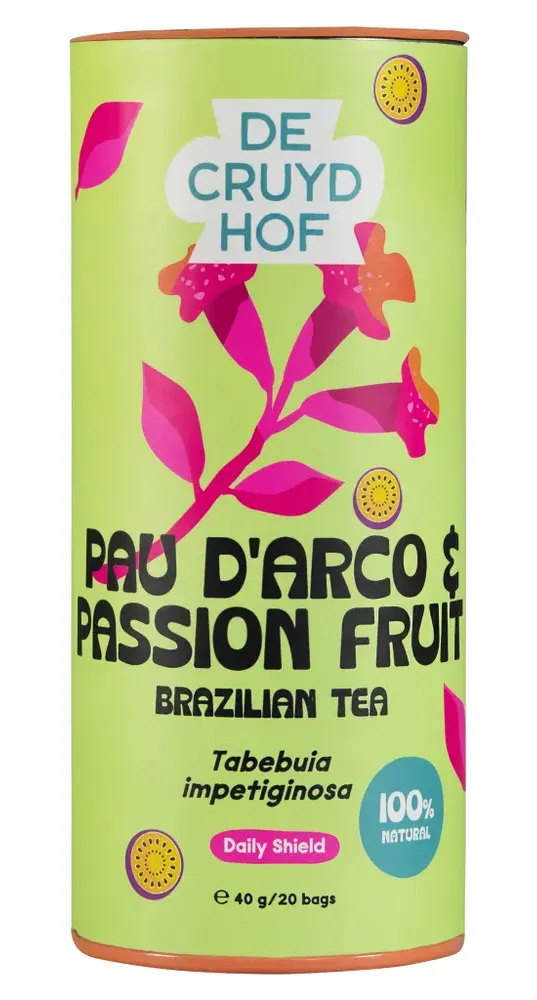 Cruydhof Thee Pau D'Arco/Passion Fruit (20 stuks)