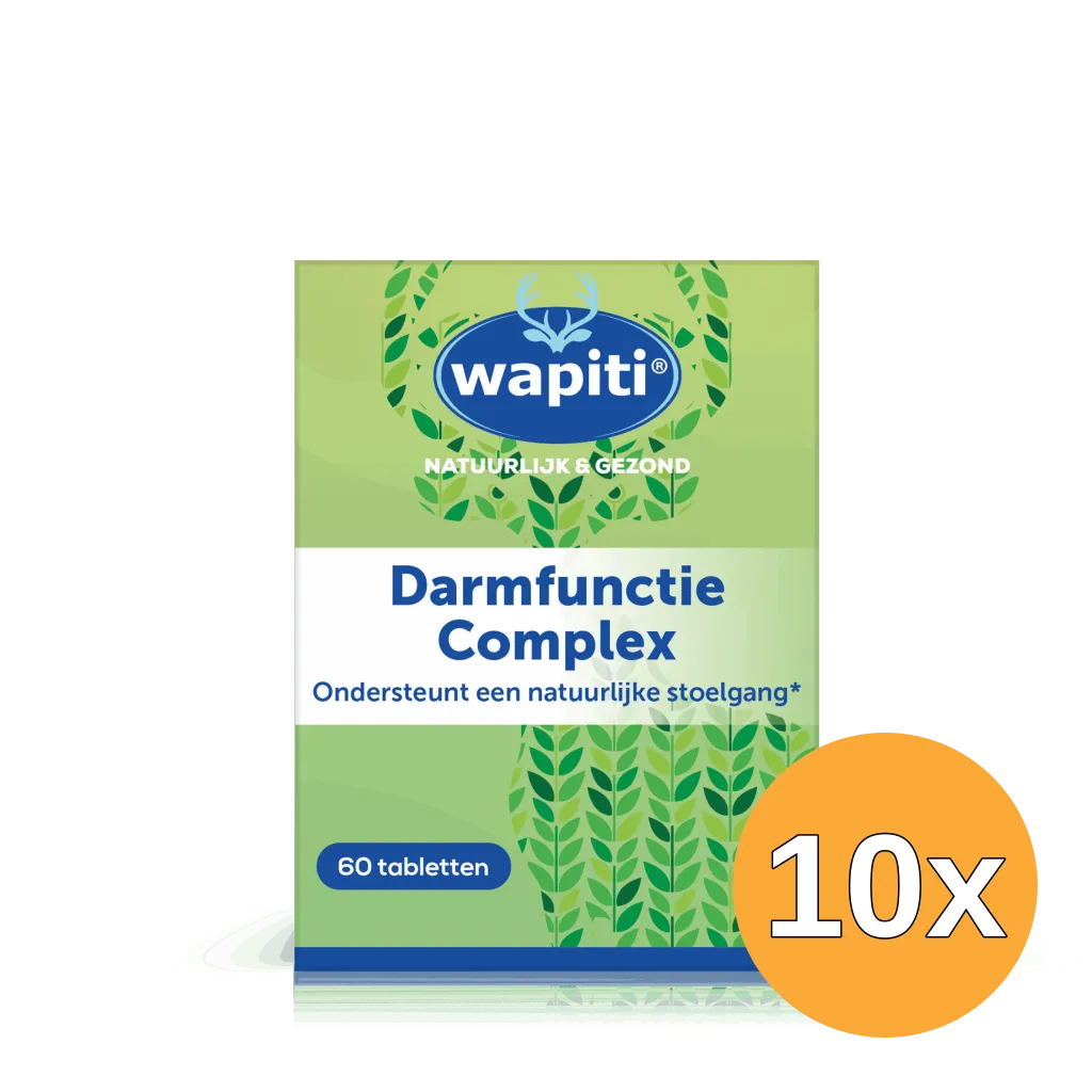 10x Wapiti Darmfunctie Complex (60 tabletten)