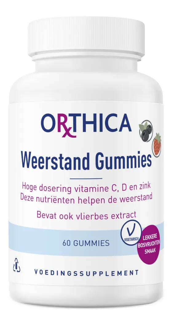 Orthica Weerstand Gummies (60 stuks)