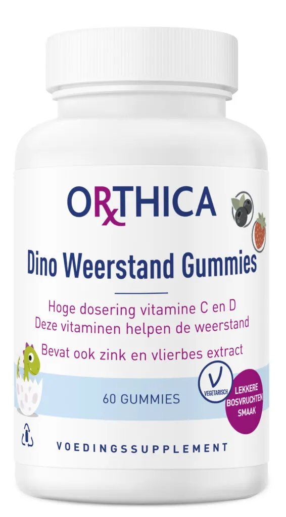 Orthica Dino Weerstand Gummies (60 stuks)