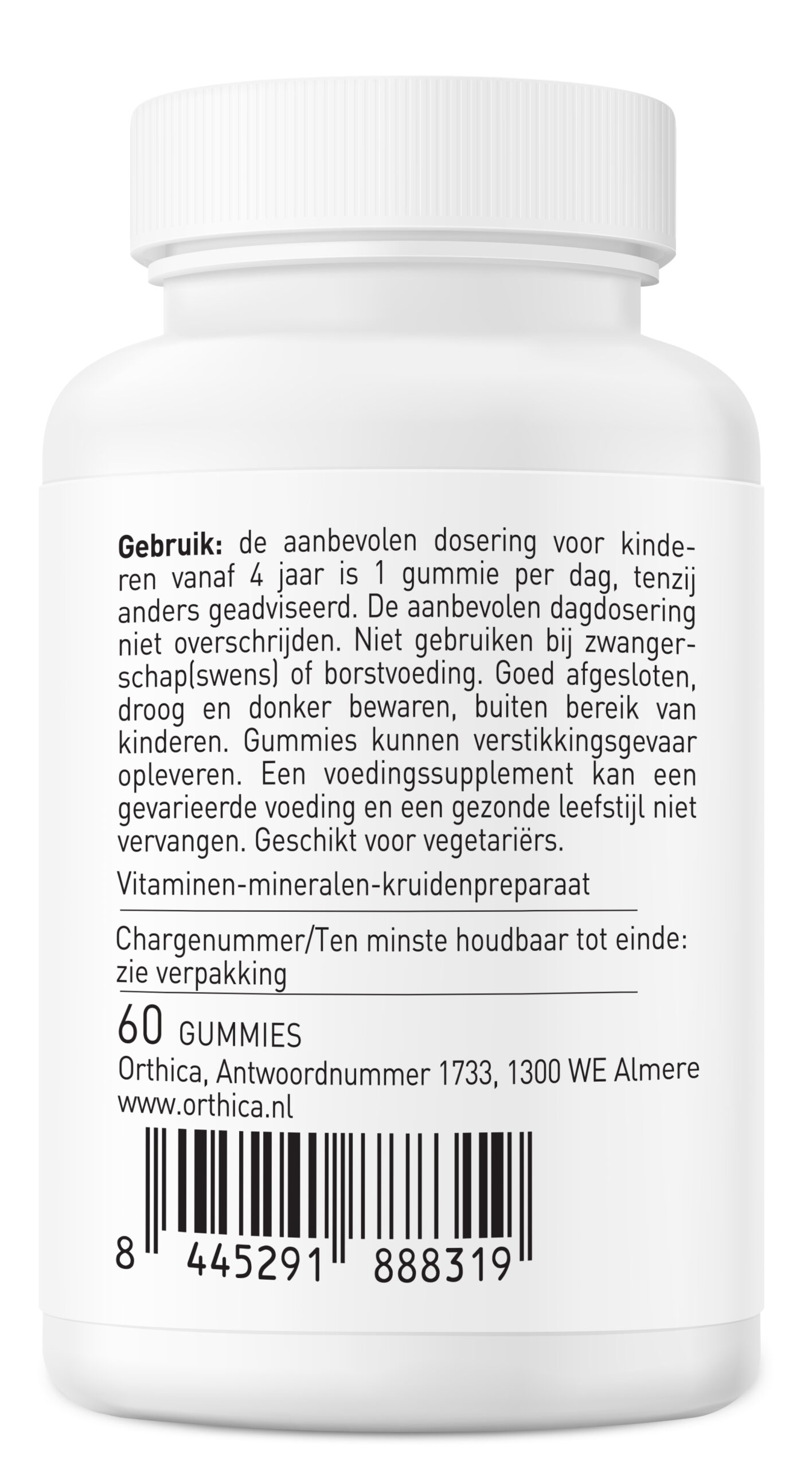 Orthica Dino Weerstand Gummies (60 stuks)