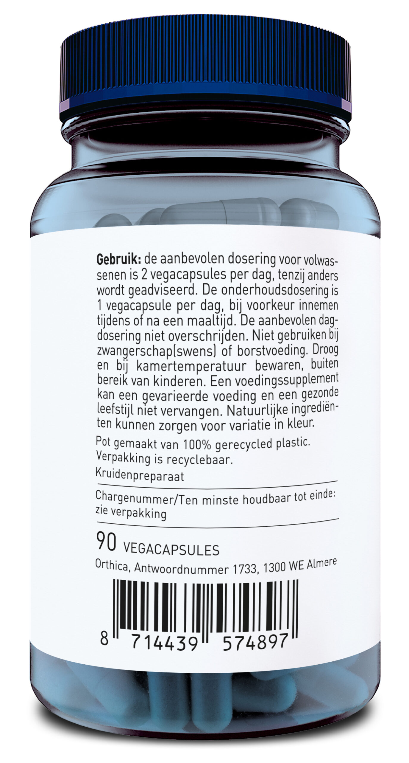 Orthica Silymarin-180 (90 vega capsules)