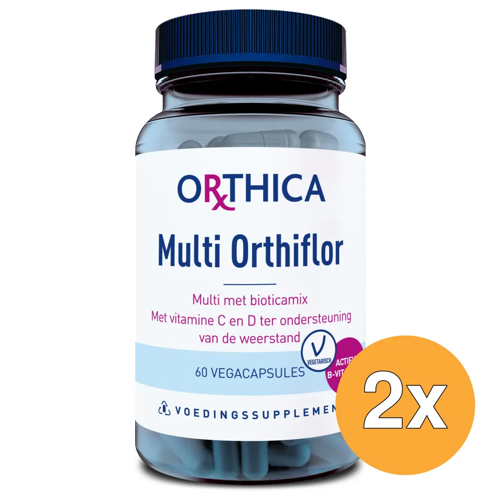 2x Orthica Multi Orthiflor (60 vega capsules)