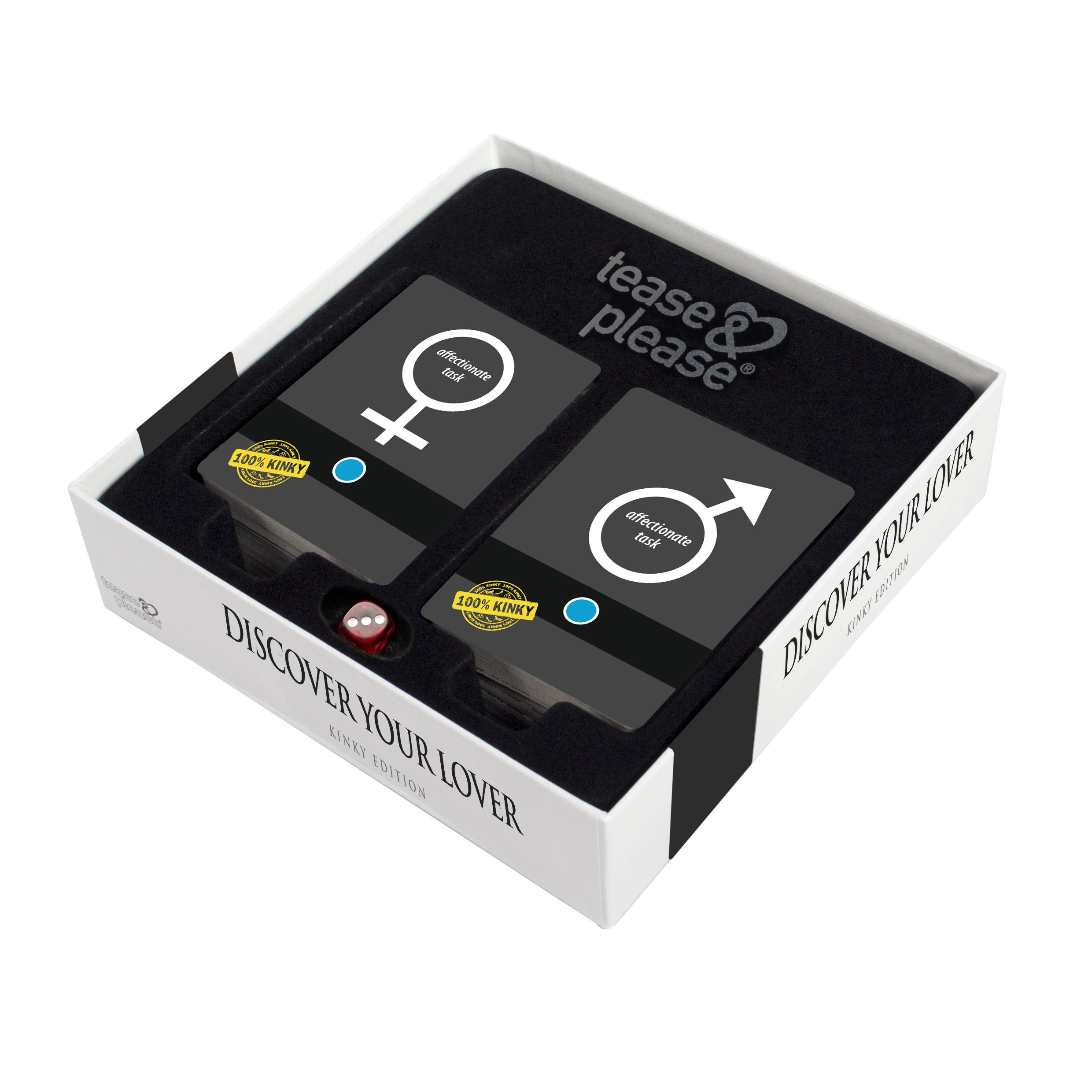 Tease & Please - Discover Your Lover 100% Kinky  Diverse kleuren (1 stuk)