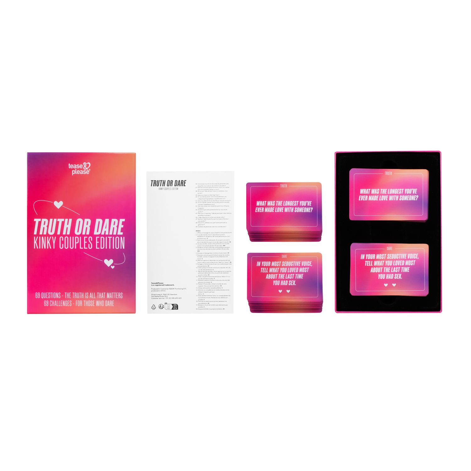 Tease & Please - Truth or Dare Kinky Edition for Couples  (1 stuk) - image 4