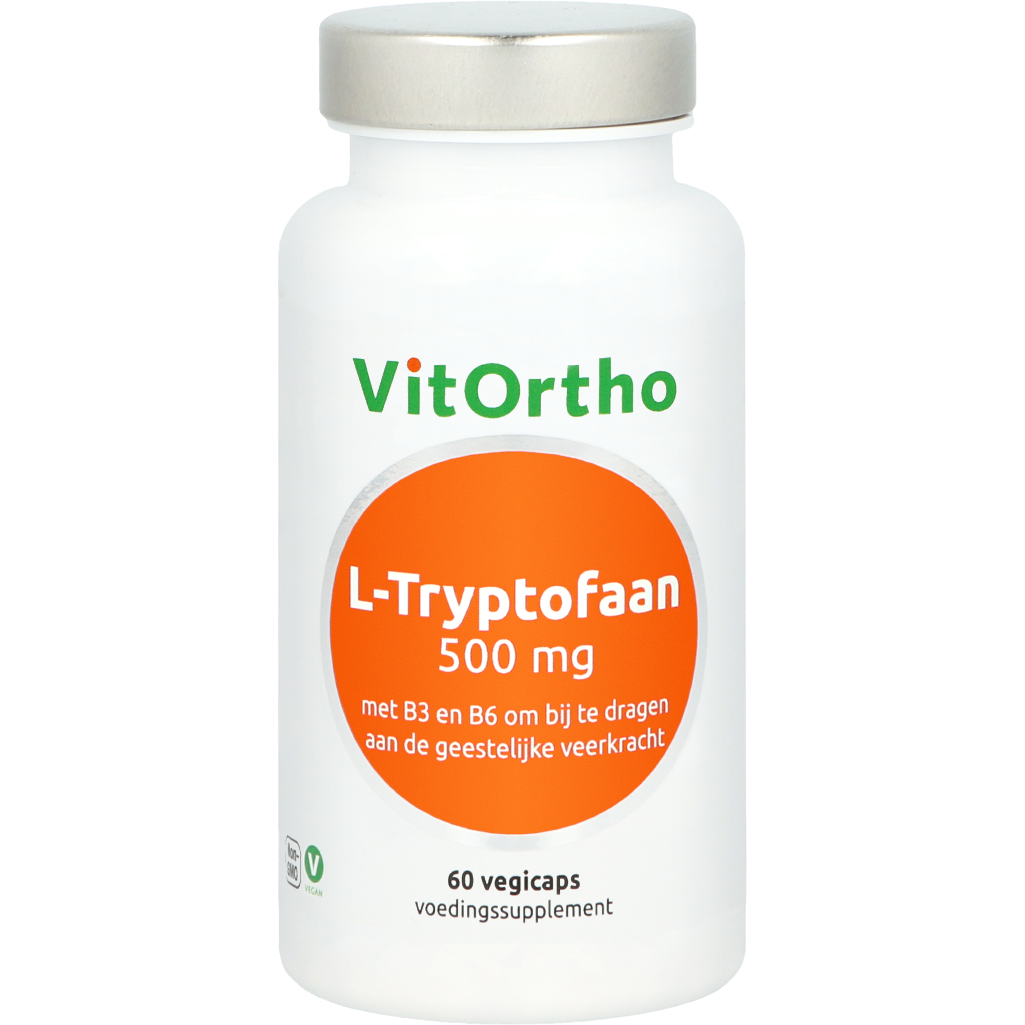 L-Tryptofaan 500 mg (60 vega capsules)