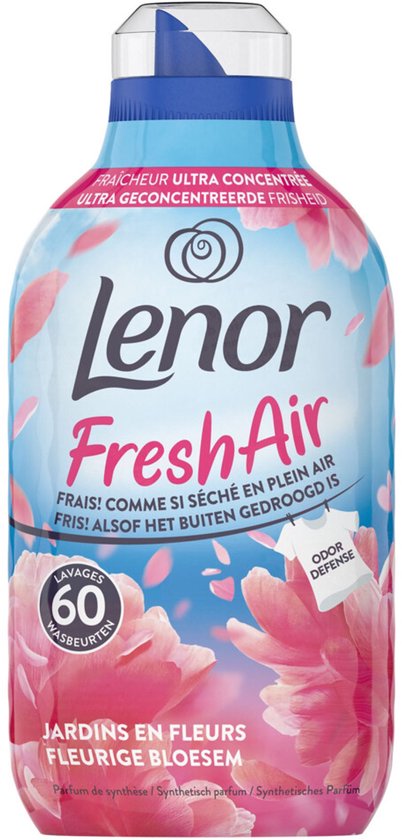 Lenor Wasverzachter Fresh Air Bloesem 60 Wasbeurten (840 ml)