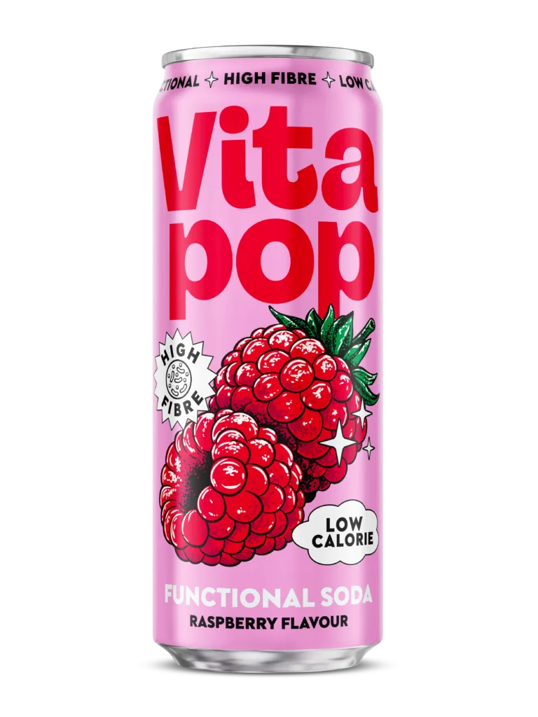 Vita Pop Soda Raspberry (330 ml)