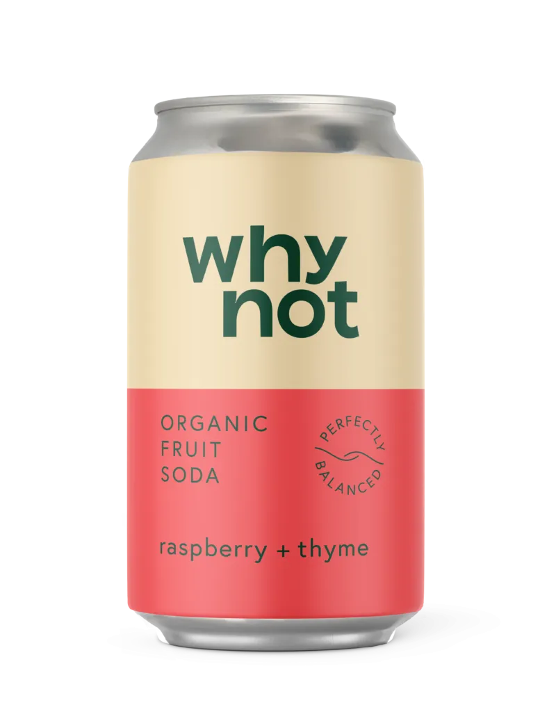 Why Not Raspberry Thyme BIO Blik (330 ml)
